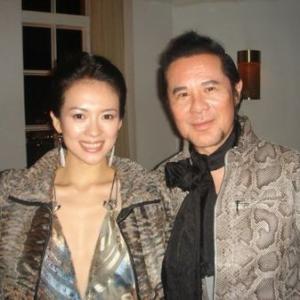 With Zhang ZiYi in Shanghai Georgio Armani party Apr 2006