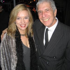 Lisa and Leonard Cohen
