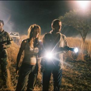 Still of Brooke Langton and Dominic Purcell in Primeval 2007