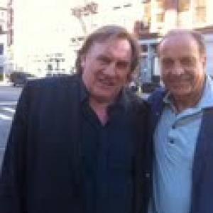 Gerard Depardieu and Jos Laniado in 