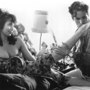 Still of Angela Lanza and Diego Wallraff in The Perez Family (1995)