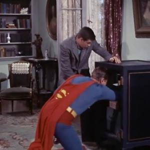 Still of George Reeves and Jack Larson in Adventures of Superman (1952)