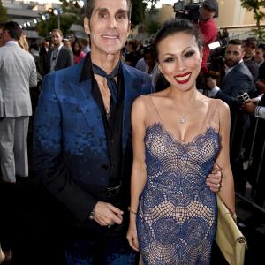 Perry Farrell and Etty Lau at event of Entourage 2015