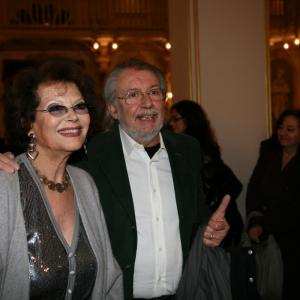 with Claudia Cardinale