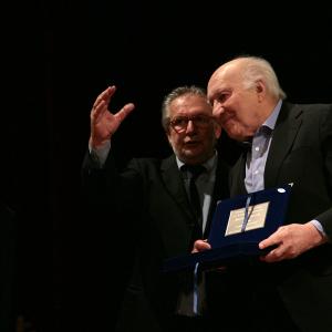 with Ettore Scola, Michel Piccoli