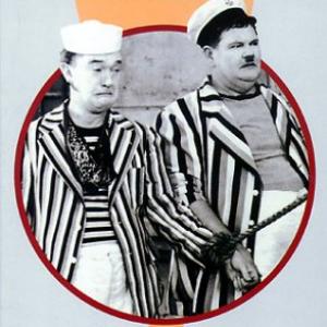 Oliver Hardy and Stan Laurel in Saps at Sea 1940