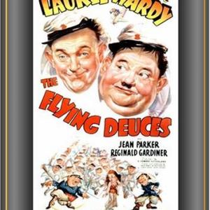 Oliver Hardy and Stan Laurel in The Flying Deuces 1939