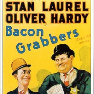 Oliver Hardy and Stan Laurel in Bacon Grabbers (1929)