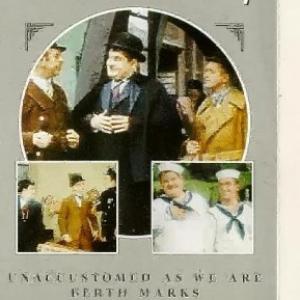 Oliver Hardy and Stan Laurel in Men O'War (1929)
