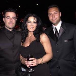 Carson Daly, Chyna and Derek Jeter