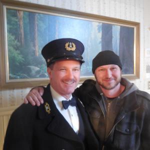 With director Andy Wiest on the set of The Forlorned Montana 2015