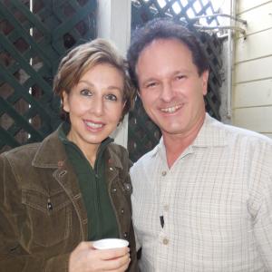 Larry Laverty, with Marjaneh Moghimi, producer of 