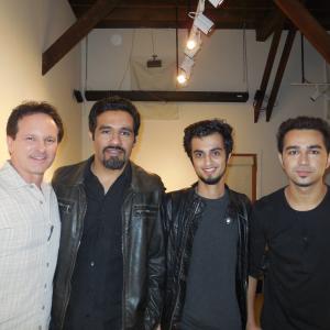 Larry Laverty with stars of Radio Dreams the rock band Kabul Dreams Kabul Dreams are pioneers theyre the first rock band to emerge from wartorn Afghanistan