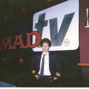 Larry Laverty following his appearance on MAD TV