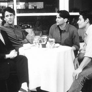 Still of Anthony Barrile David Deblinger Christopher Lawford and Nick Scotti in Kiss Me Guido 1997