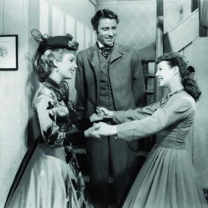Still of Elizabeth Taylor, June Allyson and Peter Lawford in Little Women (1949)