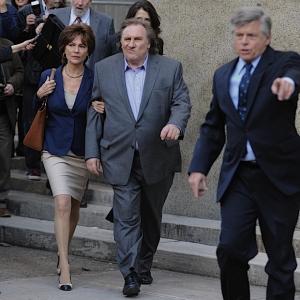 With Gerard Depardieu & Jacqueline Bisset in 