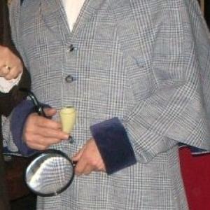 As Sherlock Holmes in Hound of the Baskervilles