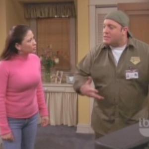 still from THE KING OF QUEENS Kevin James  Anzu Lawson