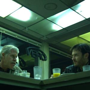 Still of Ron Perlman and Josh Lawson in Crave 2012