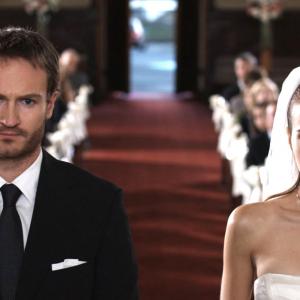 Josh Lawson and Isabel Lucas in The Wedding Party 2010