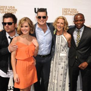 Dul Hill Maggie Lawson Kirsten Nelson and James Roday