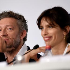 Vincent Cassel and Mawenn at event of Mon roi 2015