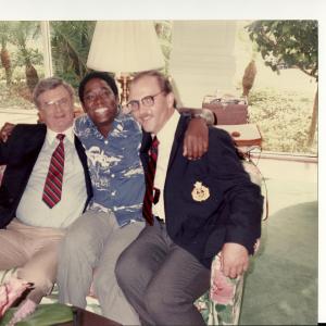 Shane LeMar  Charles Nelson Reilly On the Set of BL Stryker Grand Theft Hotel Episode 1990