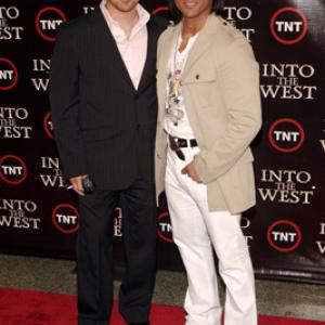 George Leach and Jay Tavare at event of Into the West 2005
