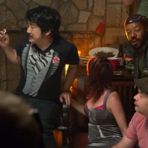 Still of Bobby Lee and Jevon Dismuke in Bro, What Happened? (2014)