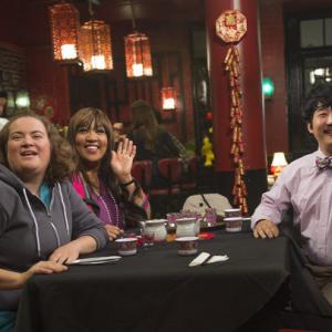 Still of Kym Whitley Bobby Lee and Betsy Sodaro in Animal Practice 2012