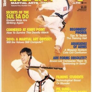 Julian Lee jumps into action for Taekwondo Times cover story