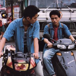 Still of Chaojung Chen and Kangsheng Lee in Qing shao nian nuo zha 1992