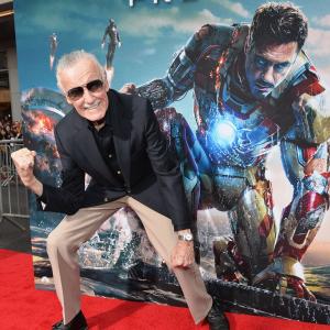 Stan Lee at event of Gelezinis zmogus 3 (2013)