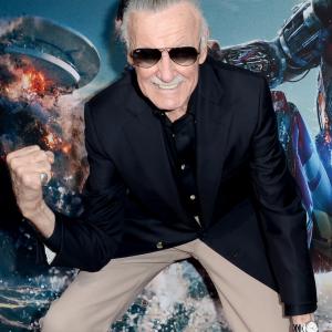 Stan Lee at event of Gelezinis zmogus 3 2013