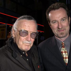 Ralph Winter and Stan Lee at event of Iksmenai 2 2003