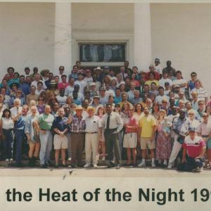 In the Heat of the Night CAST and CREW Photo in 1994!