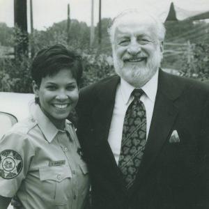Barbara Lee Belmonte With George C Scott on the Episode A Matter of Justice  IN THE HEAT OF THE NIGHT 1994 CBS  Recurring as Deputy Surillo