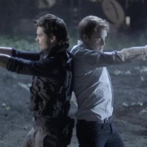Still of Andrew Lee Potts and Neil Jackson in True Bloodthirst 2012
