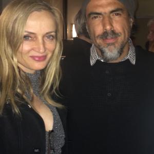 With Alejandro González Iñárritu