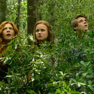 Still of Rachelle Lefevre Colin Ford and Mackenzie Lintz in Under the Dome 2013