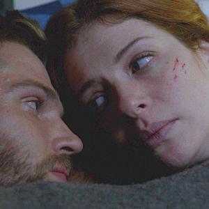 Still of Rachelle Lefevre and Mike Vogel in Under the Dome 2013