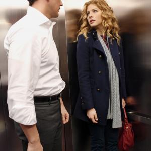 Still of Rachelle Lefevre and Patrick Wilson in A Gifted Man 2011