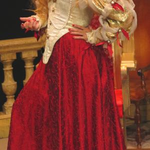 Phoebe Legere stars as Elizabeth l the genius Queen in the upcoming film Shakespeare and Elizabeth the Reality Show