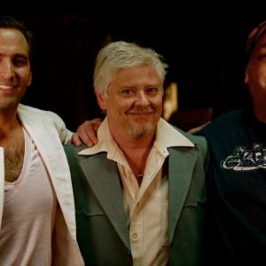 Mike Hatton Dave Foley and Director Jay Leggett of Live Nude Girls