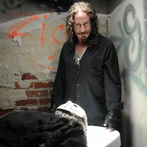 Ari Lehman publicity shot for the FIRST JASON Heed My Warning Music Video