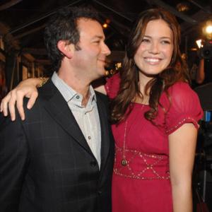 Michael Lehmann and Mandy Moore at event of Because I Said So 2007