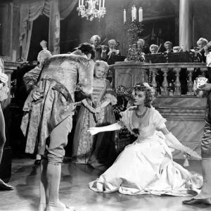 David Niven Jack Hawkins David Hutcheson and Margaret Leighton in The Elusive Pimpernel 1950