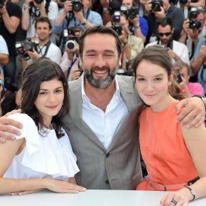 Gilles Lellouche Audrey Tautou and Anas Demoustier at event of Tereses nuodeme 2012