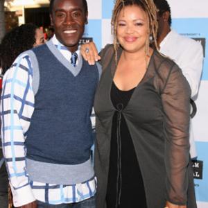 Don Cheadle and Kasi Lemmons at event of Talk to Me 2007